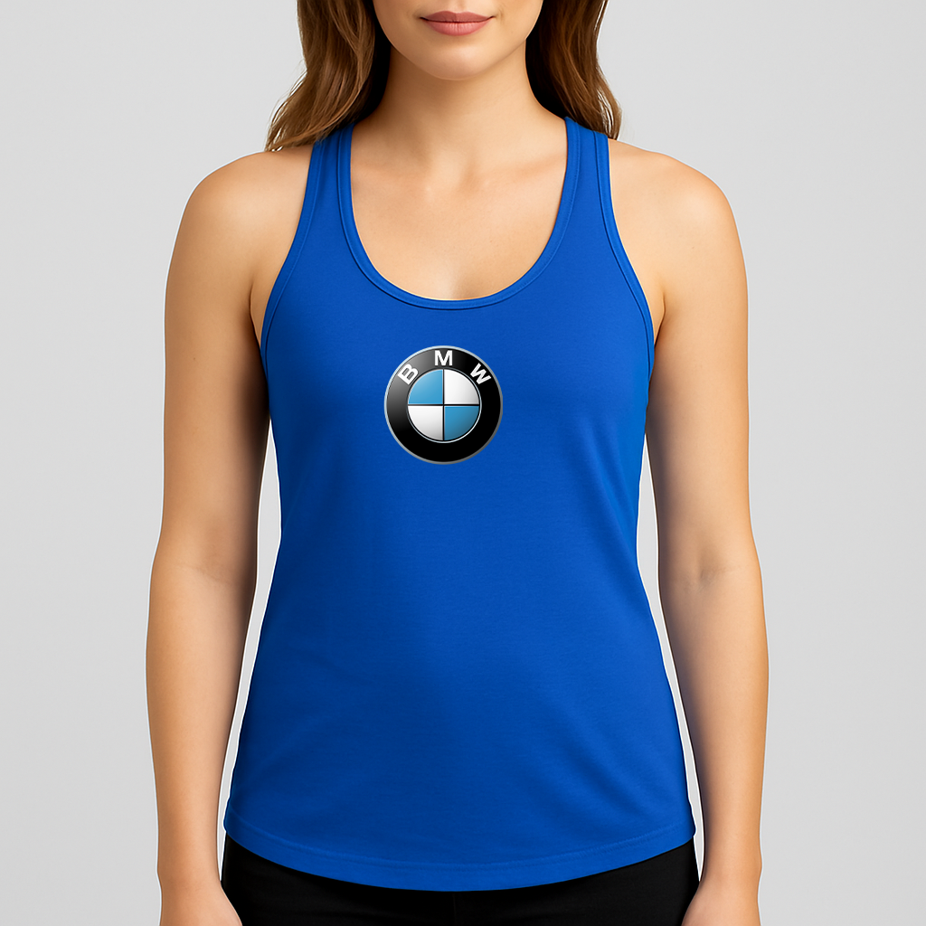 Women's BMW Car Racerback Tank Top