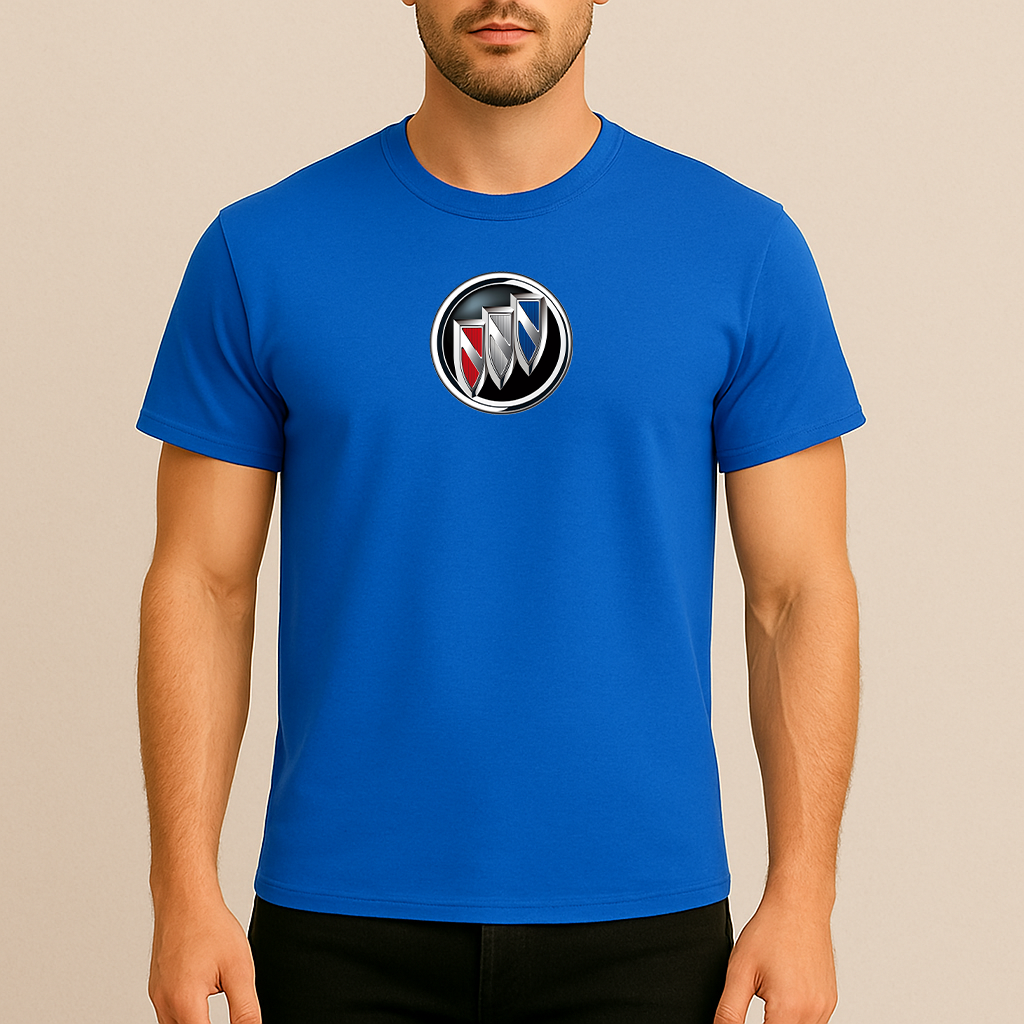 Men’s Buick Motorsports Car Cotton T-Shirt