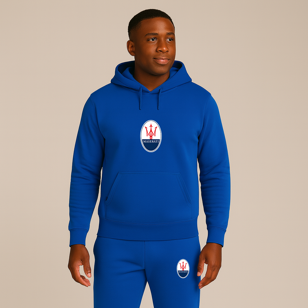 Men’s Maserati Car Hoodie Joggers Set