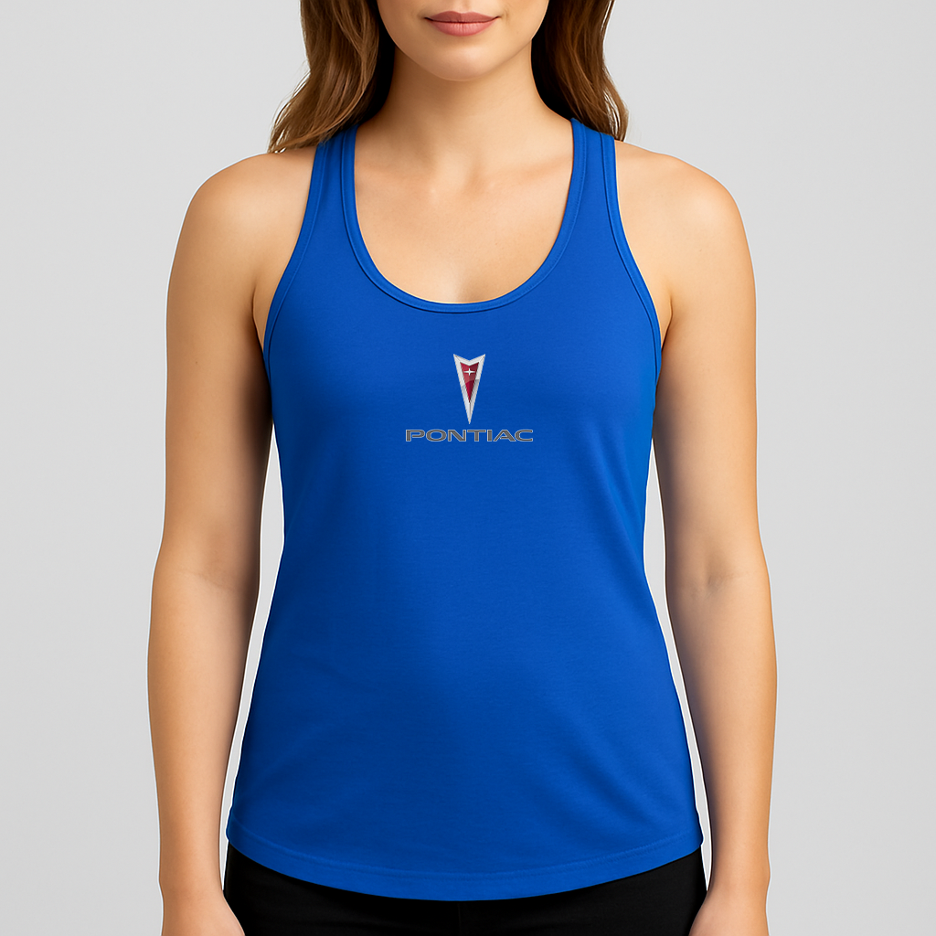 Women's Pontiac Car Racerback Tank Top