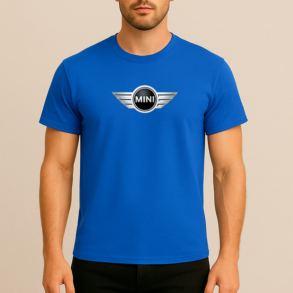 Men’s Mini Cooper Car Cotton T-Shirt