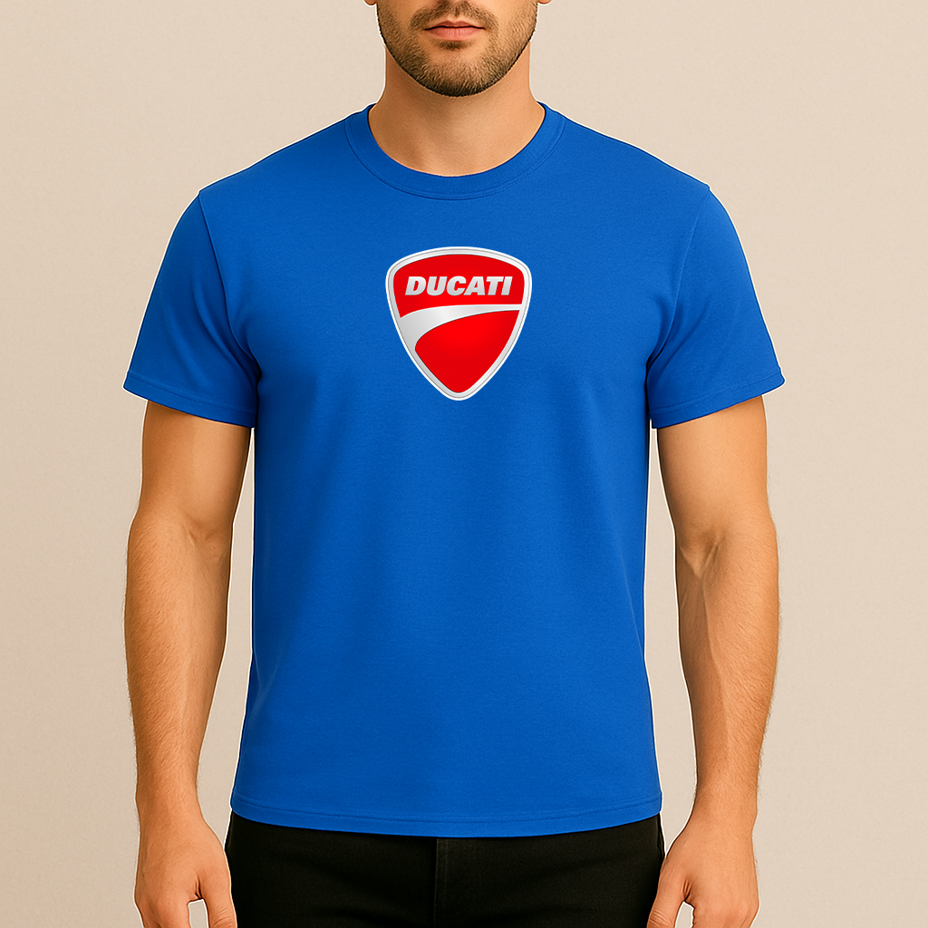 Men’s Ducati Motorcycle Cotton T-Shirt