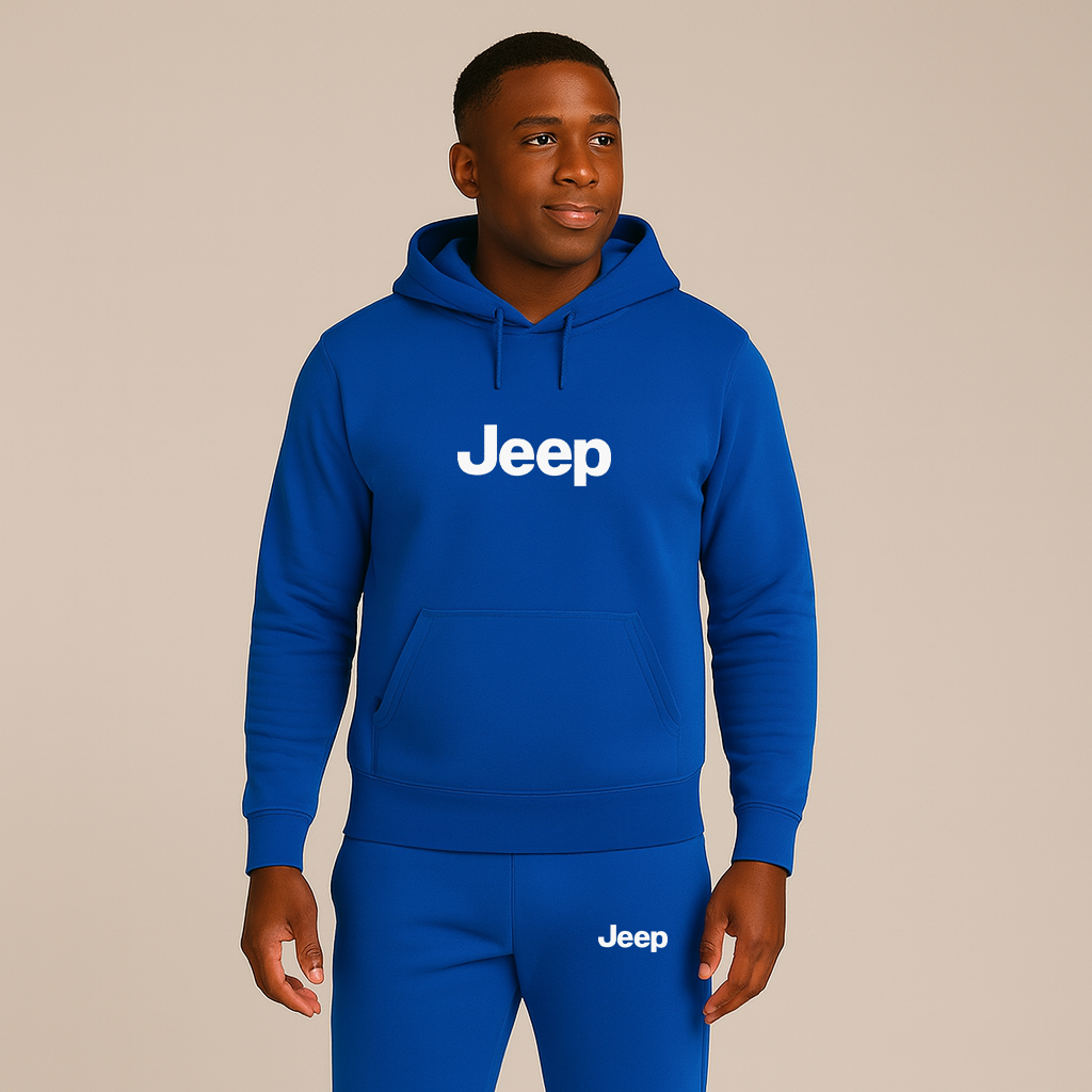 Men’s Jeep Car Hoodie Joggers Set