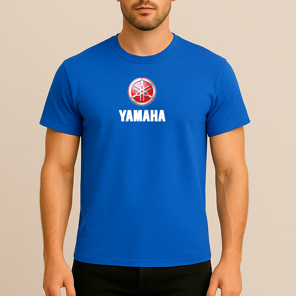 Men’s yamaha logo Cotton T-Shirt