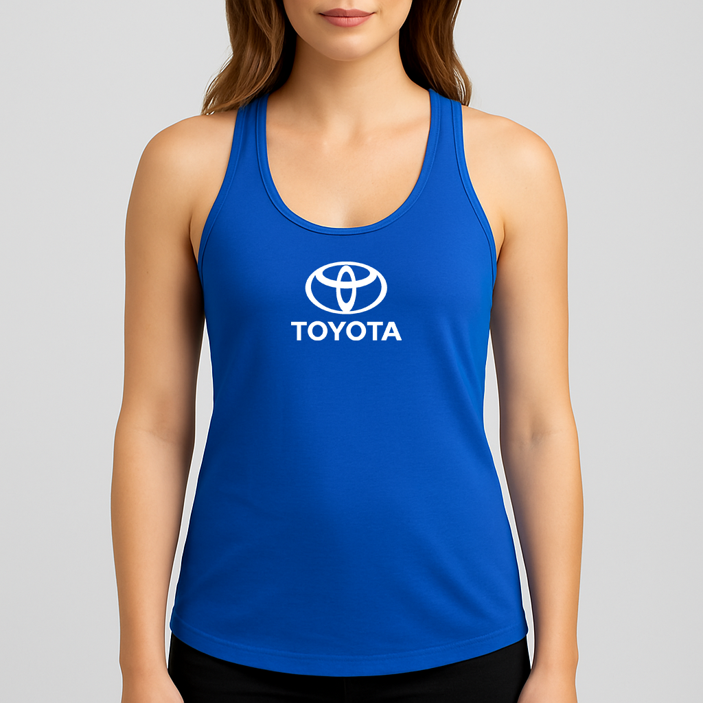 Women's Toyota Car Racerback Tank Top