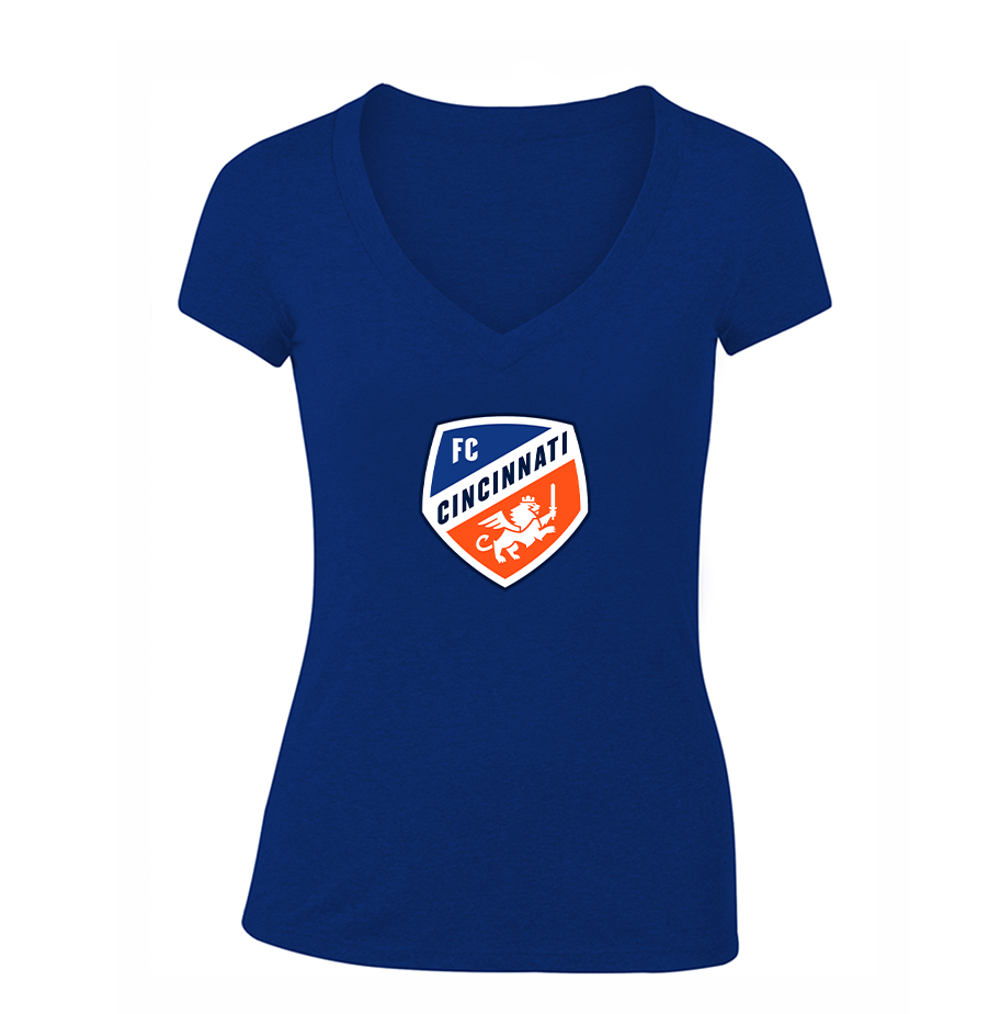 Women's FC Cincinnati V-Neck T-Shirt