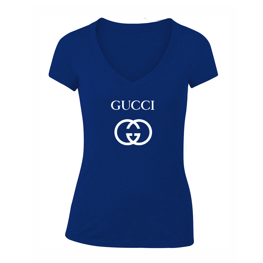 Women's Gucci V-Neck T-Shirt