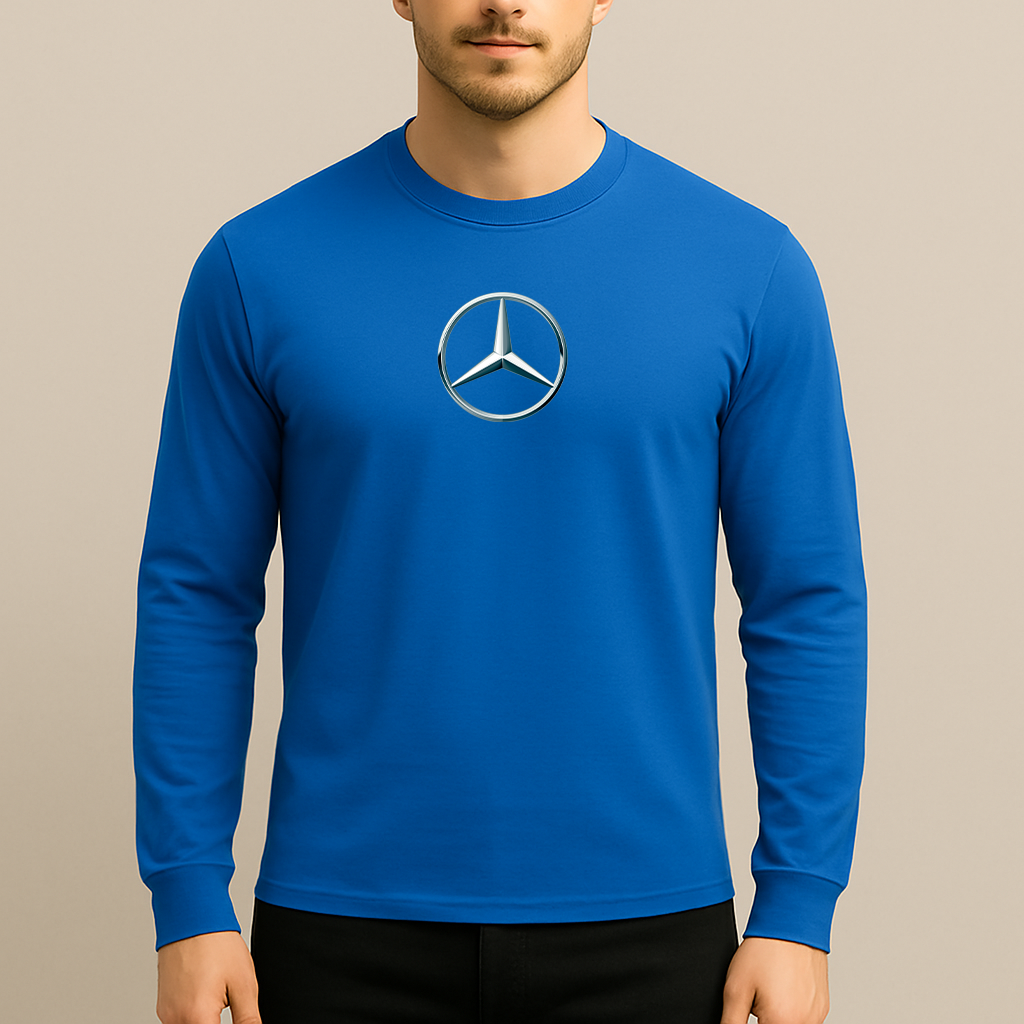 Men's Mercedes-Benz New Car Long Sleeve T-Shirt