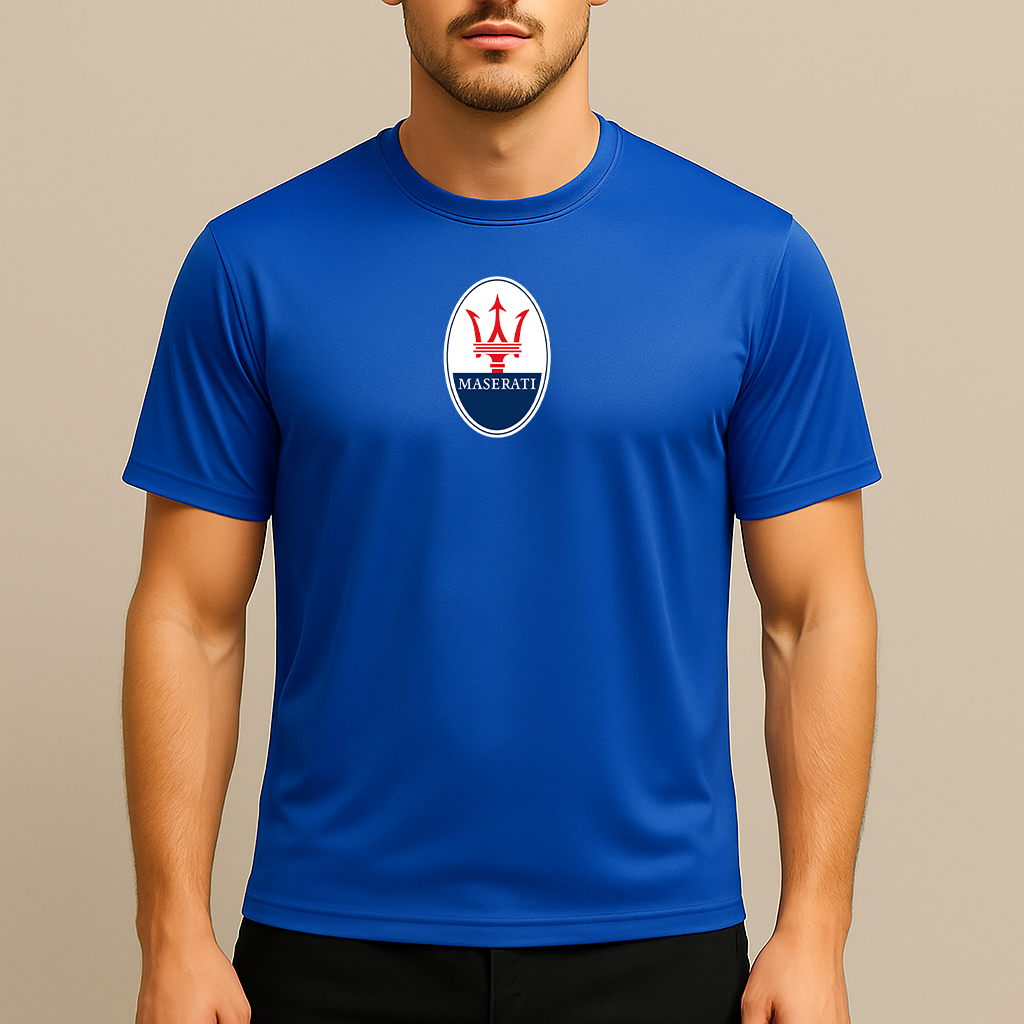 Men’s Maserati Car Polyester T-Shirt