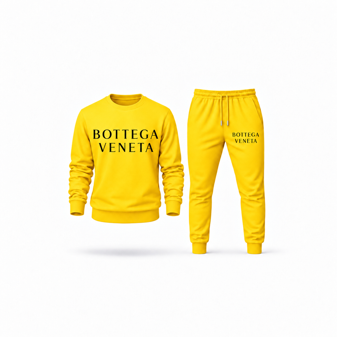 Men's Bottega Veneta Sweatshirt Joggers Set | Color: Yellow | Main