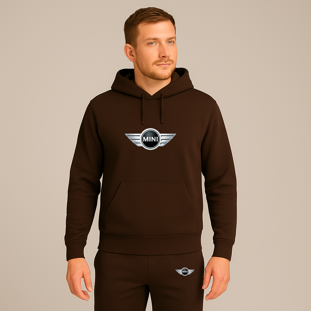 Men’s Mini Cooper Car Hoodie Joggers Set