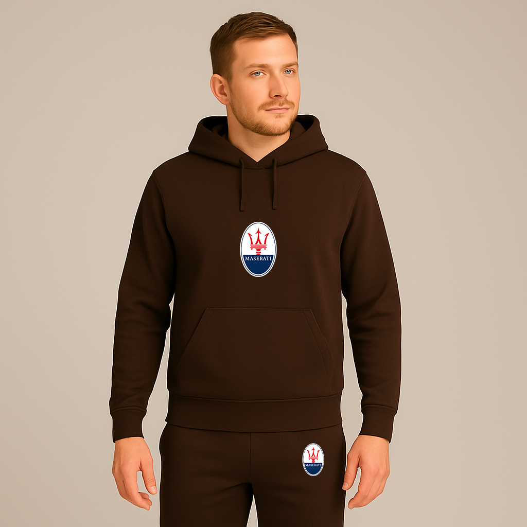 Men’s Maserati Car Hoodie Joggers Set