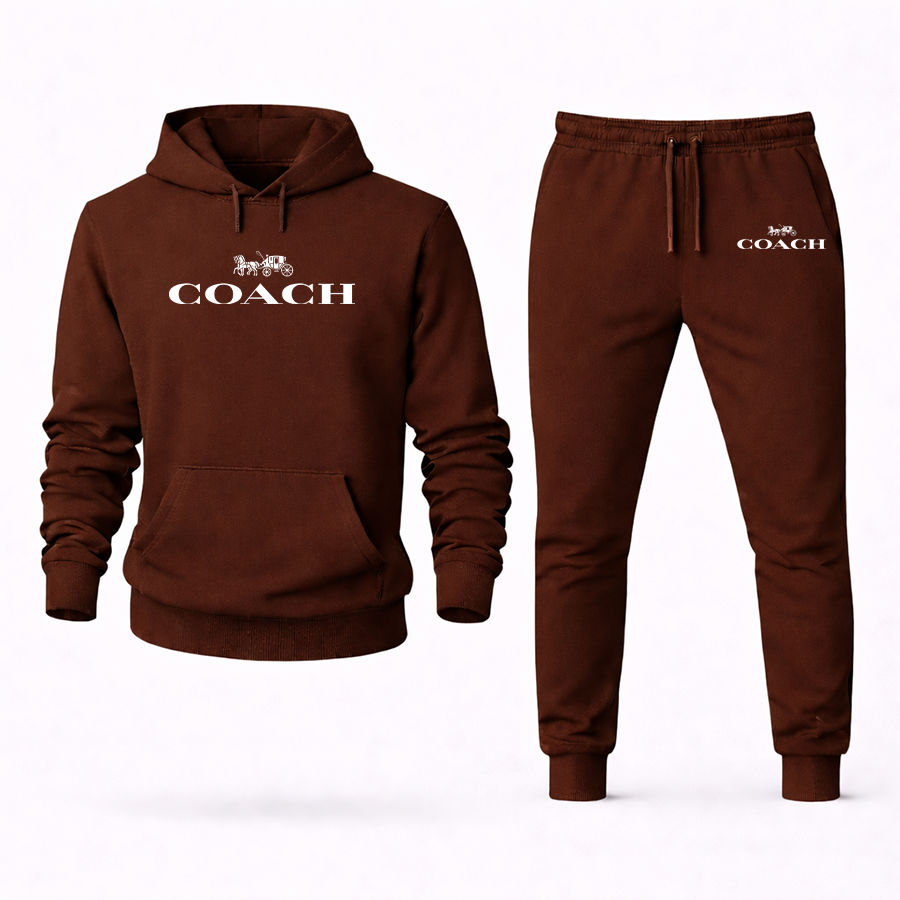 Men's Coach Hoodie Joggers Set