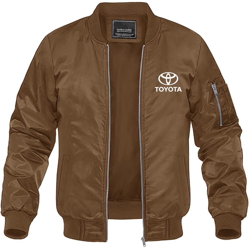 Men’s Toyota Motorsport Car Lightweight Bomber Windbreaker Jacket