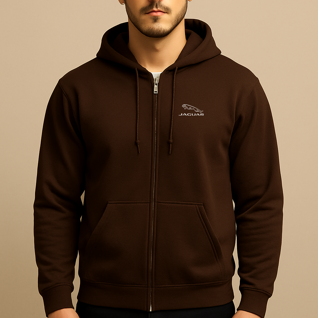 Men’s Jaguar Symbol Car Zipper Hoodie