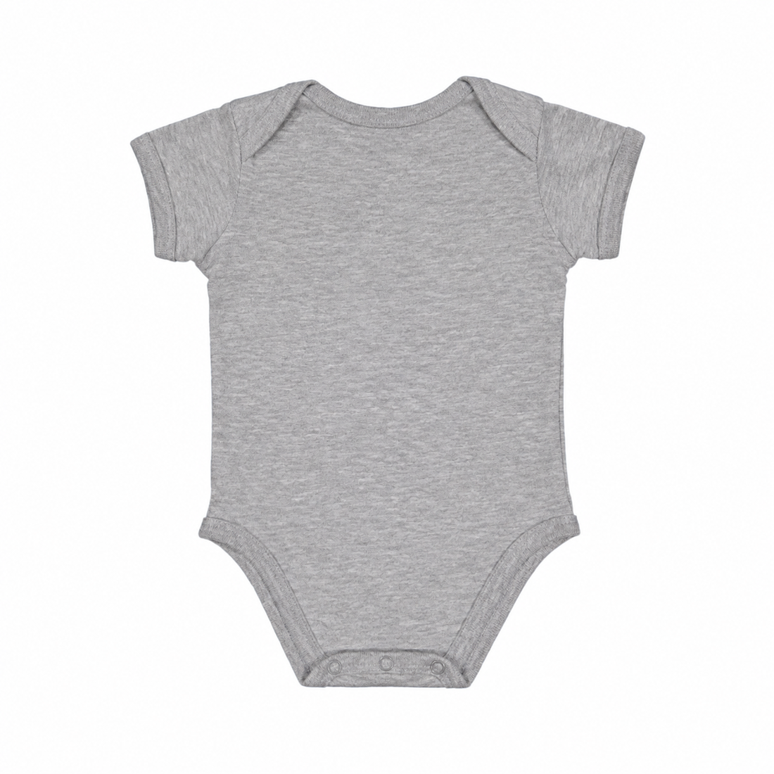 Burberry Baby Romper Onesie in Grey — back view