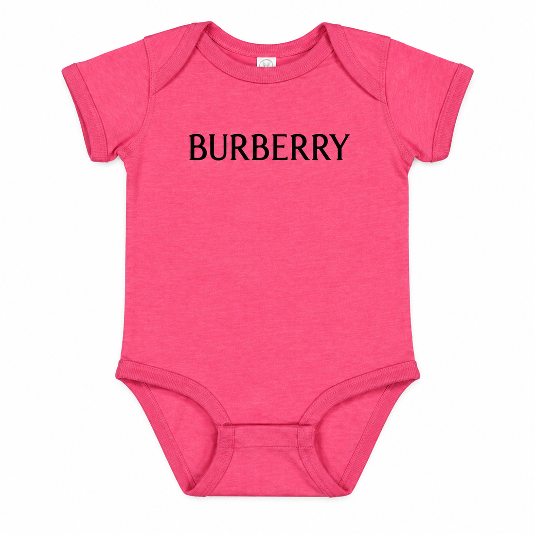 Burberry Baby Romper Onesie in Pink — hero view