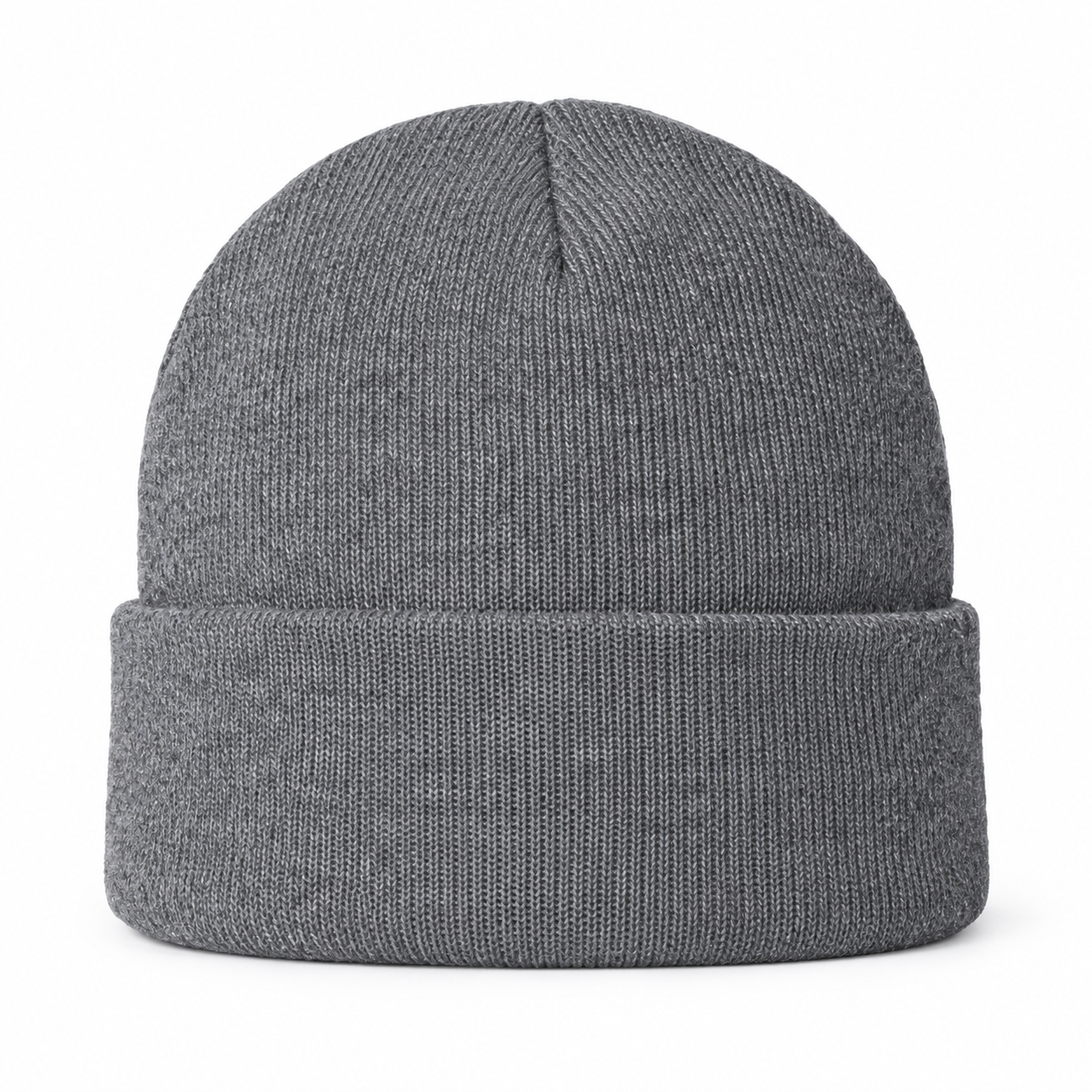 Burberry beanie in Gray, rear view