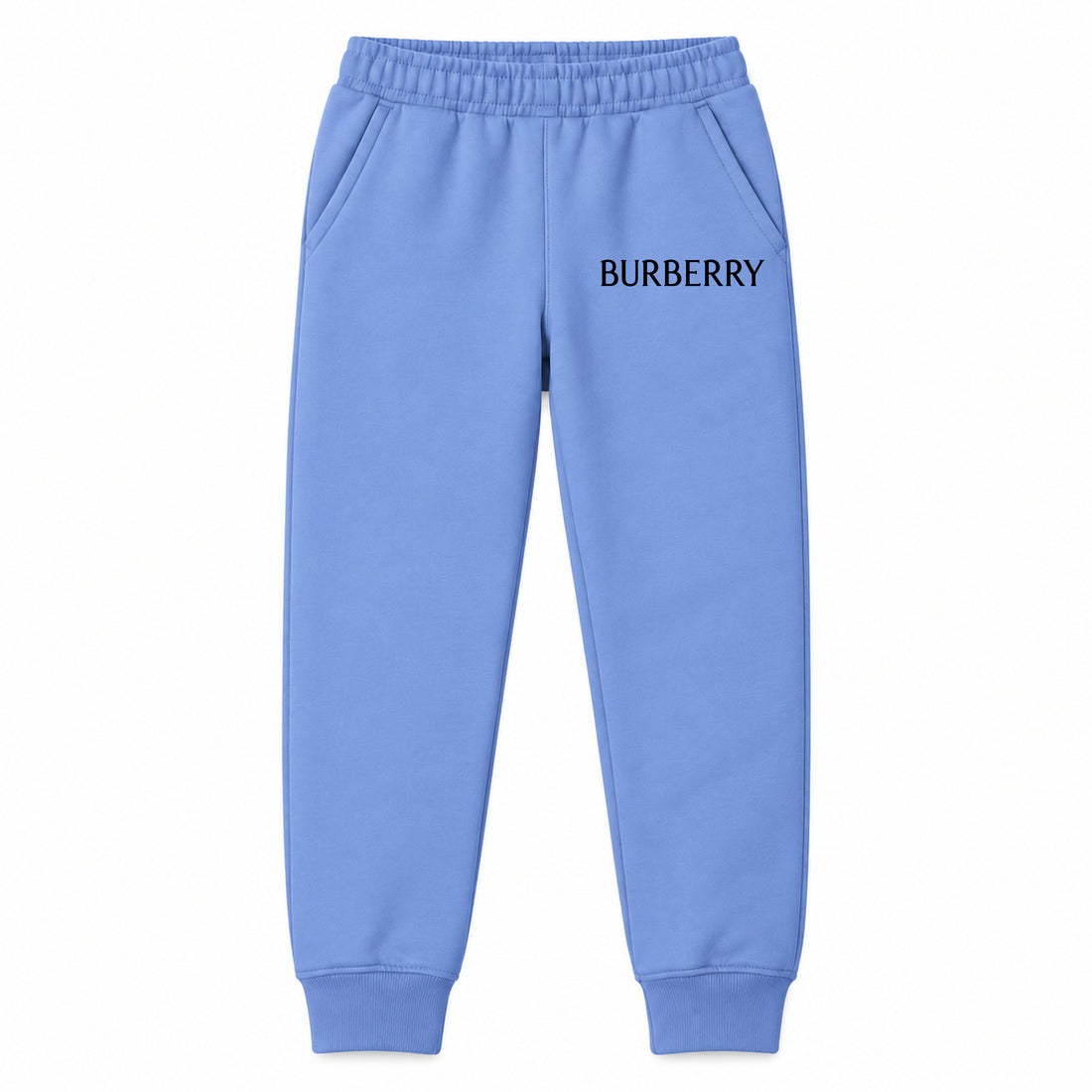 Burberry Youth Jogger Sweatpants | Carolina Blue | Youth Large, ages 10–12