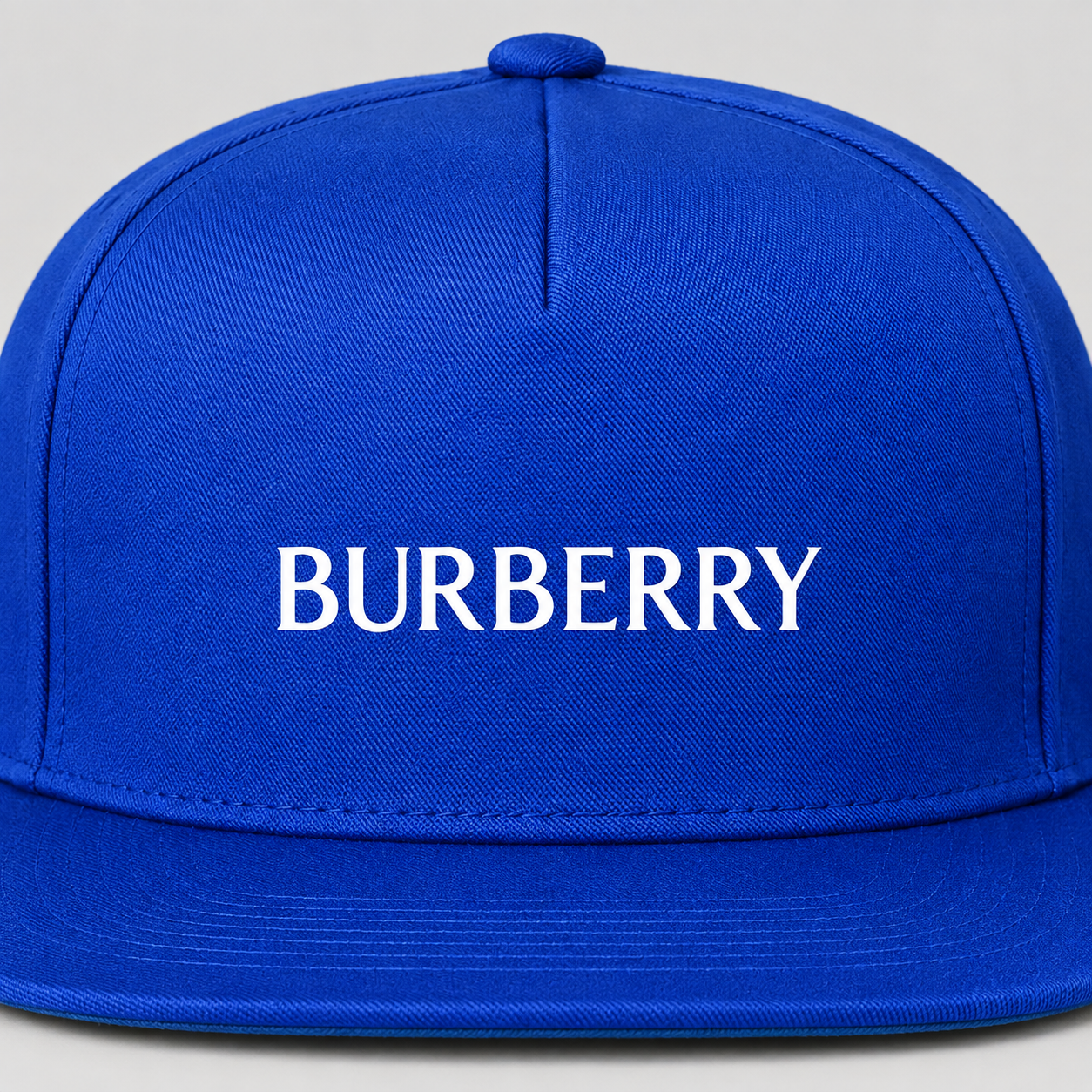 Burberry Snapback Hat - Blue - Image 3