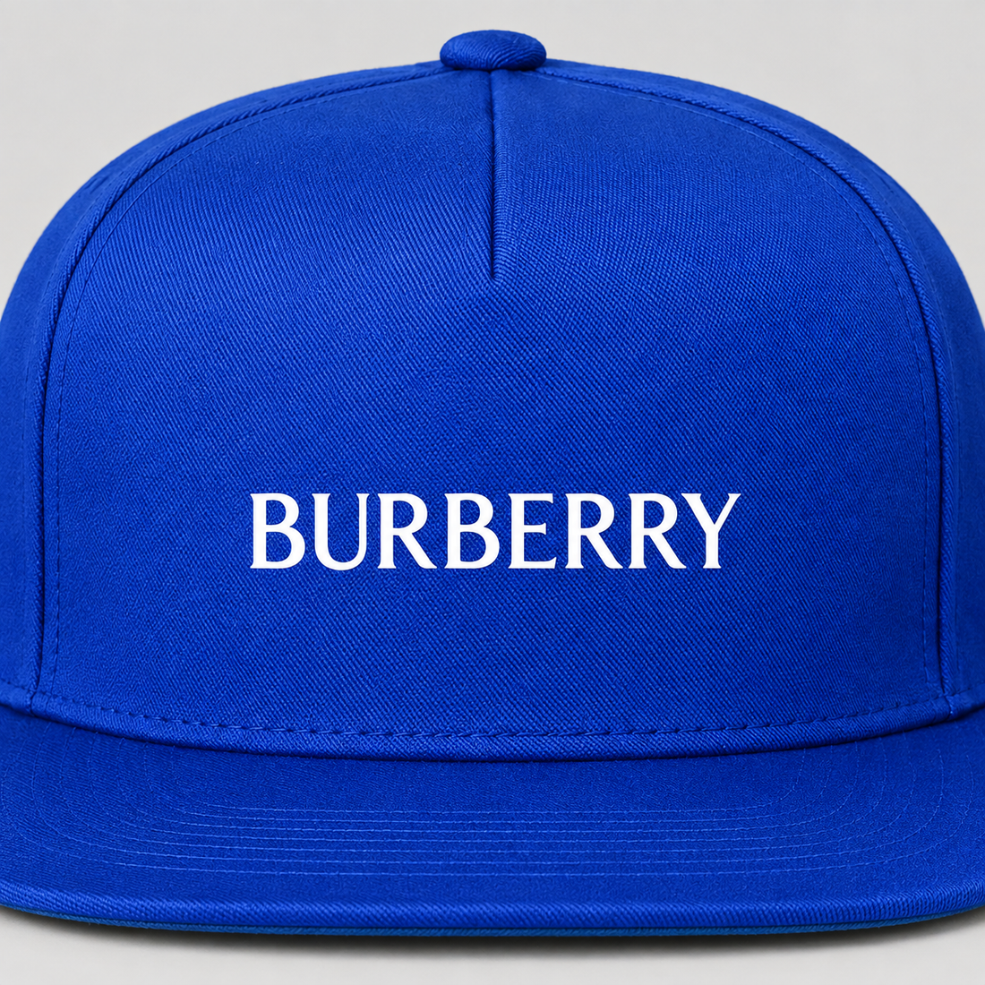 Burberry Snapback Hat - Blue - Image 3