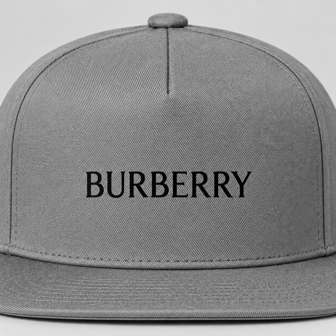 Burberry Snapback Hat - Grey - Image 3