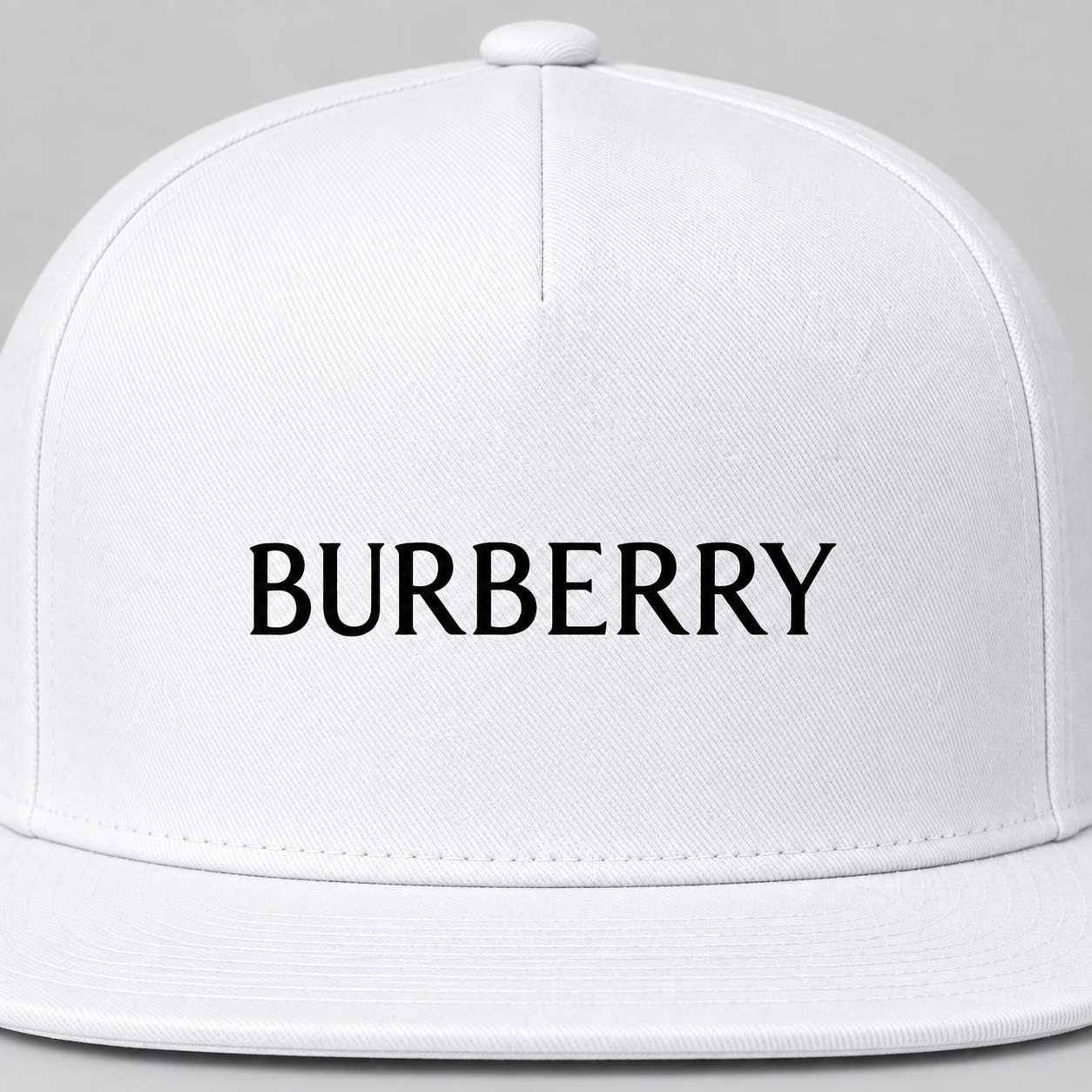 Burberry Snapback Hat - White - Image 3