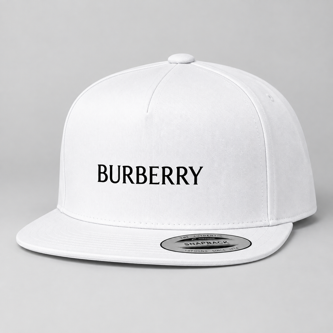Burberry Snapback Hat - White - Image 4