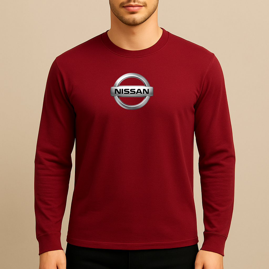Men’s Nissan Car Long Sleeve T-Shirt
