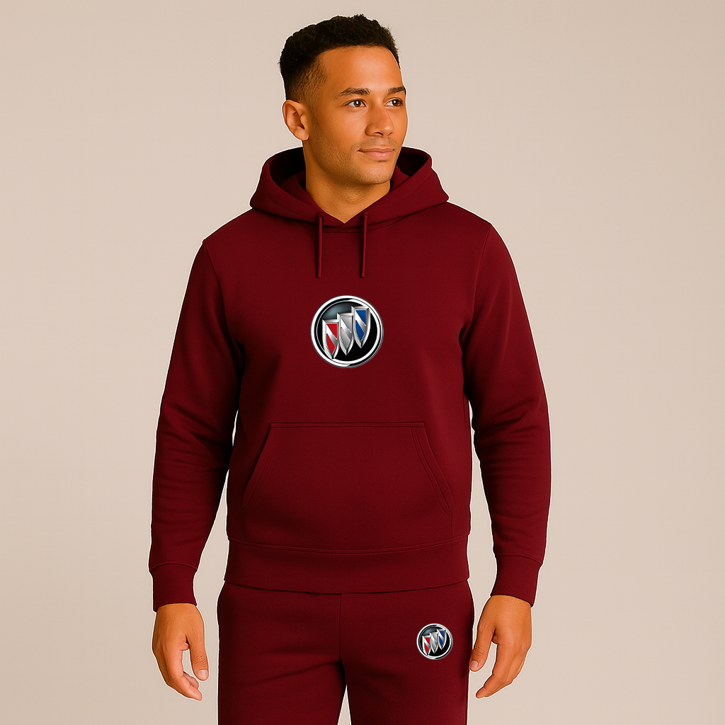 Men’s Buick Motorsports Car Hoodie Joggers Set