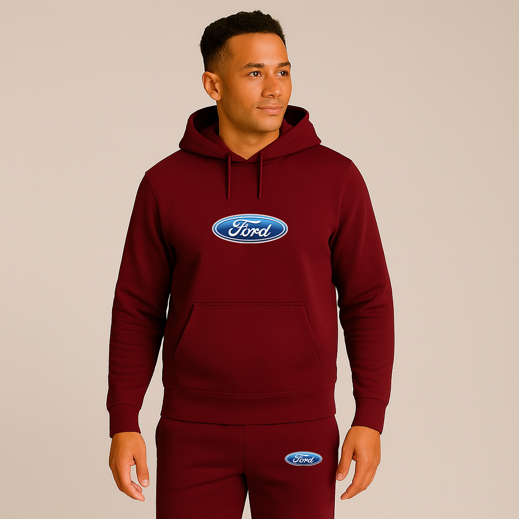 Men’s Ford Car Hoodie Joggers Set