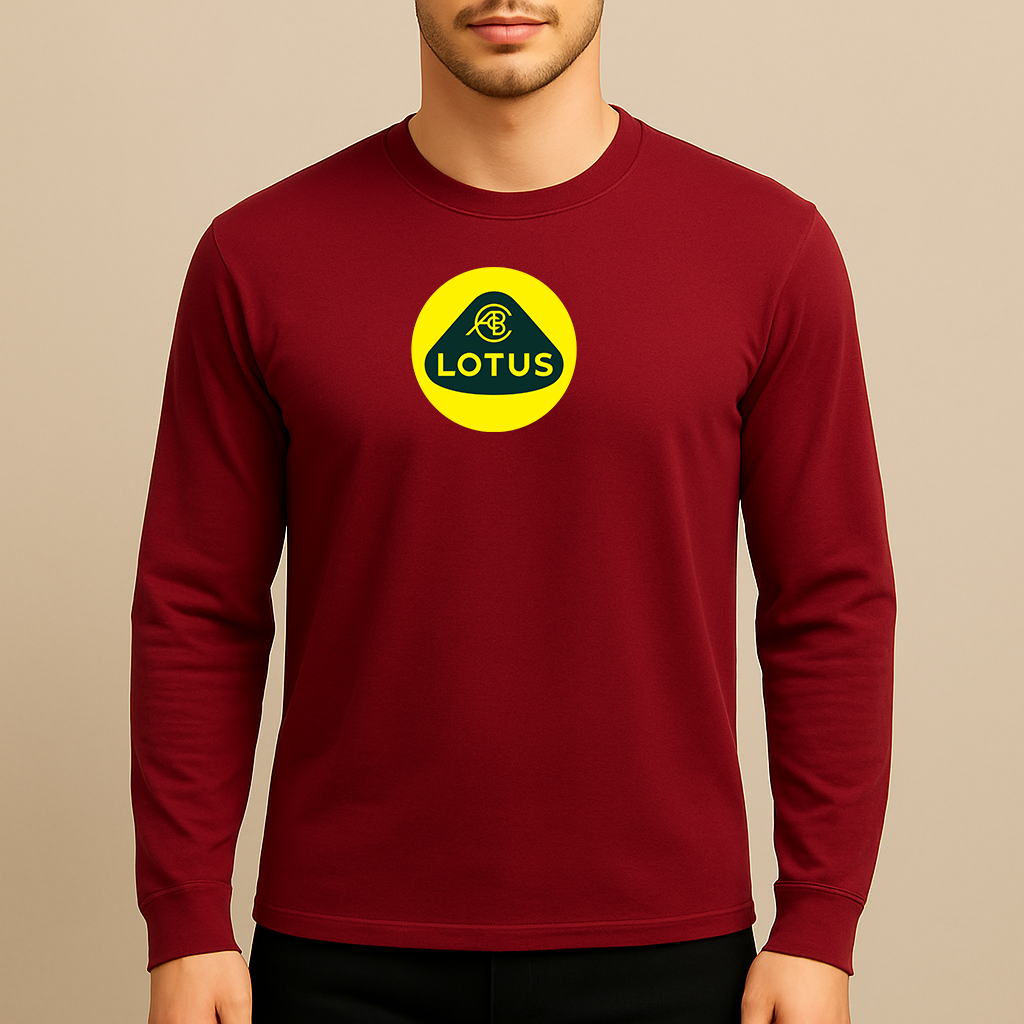 Men’s Lotus Car Long Sleeve T-Shirt