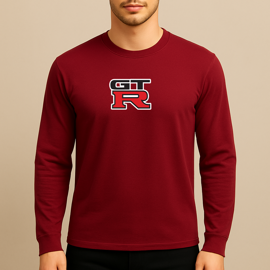 Men’s GTR Car Long Sleeve T-Shirt
