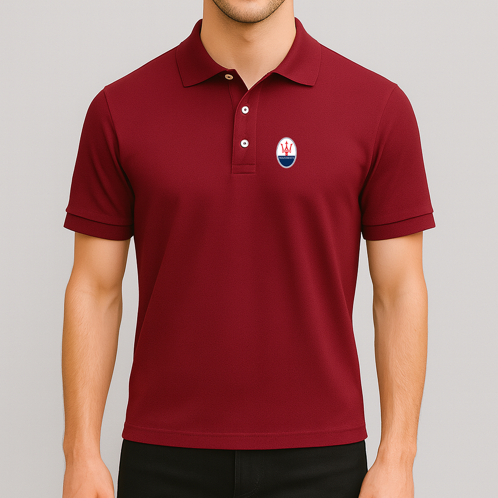 Men’s Maserati Car Dry Blend Polo