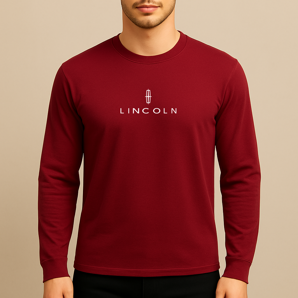 Men’s Lincoln Car Long Sleeve T-Shirt
