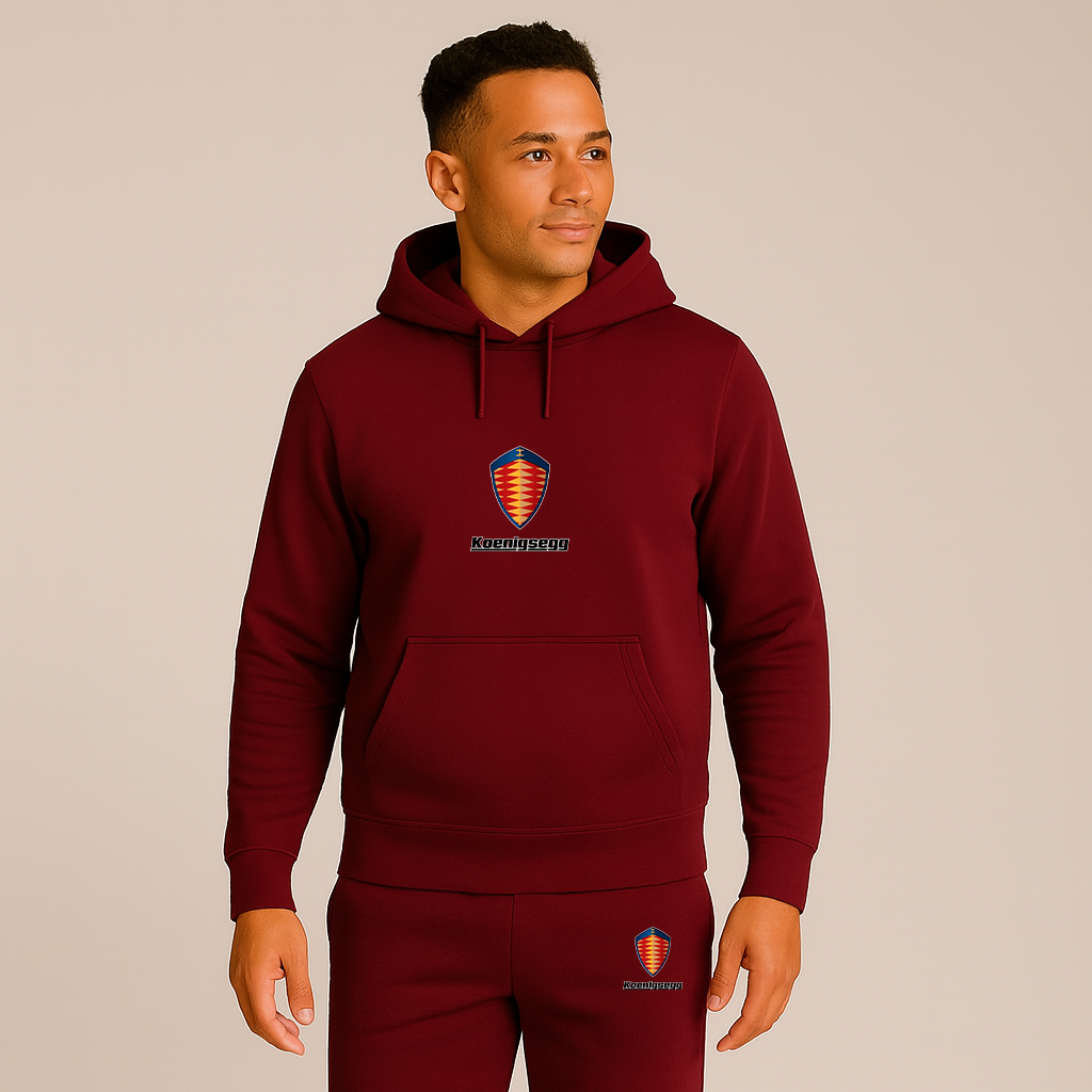 Men’s Koenigsegg Car Hoodie Joggers Set