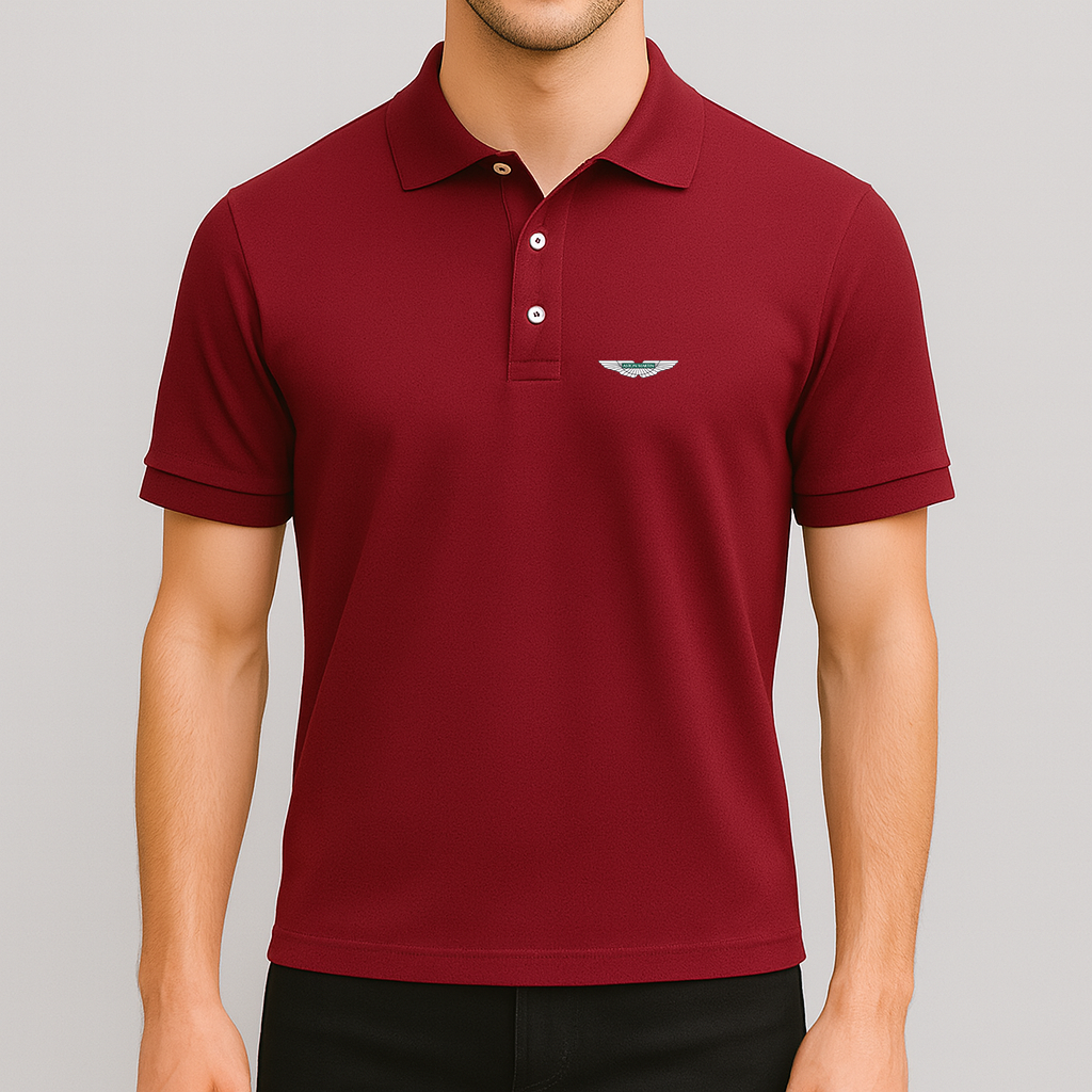Men's Aston Martin Motorsports Car Dry Blend Polo