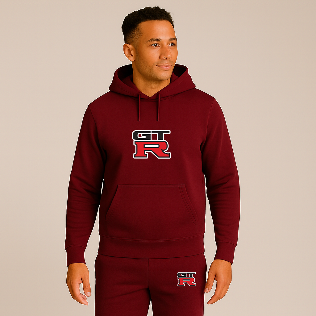 Men’s GTR  Car Hoodie Joggers Set
