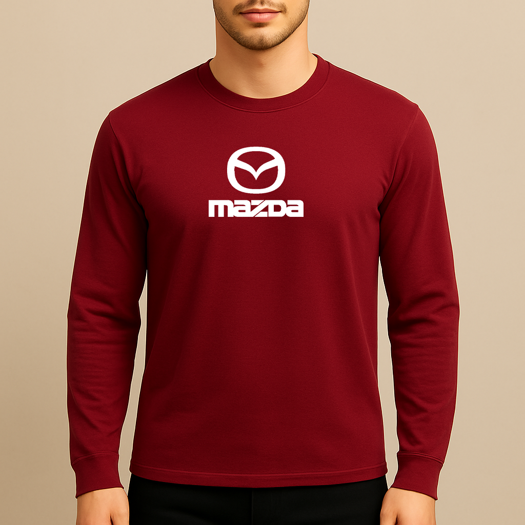 Men’s Mazda Car Long Sleeve T-Shirt