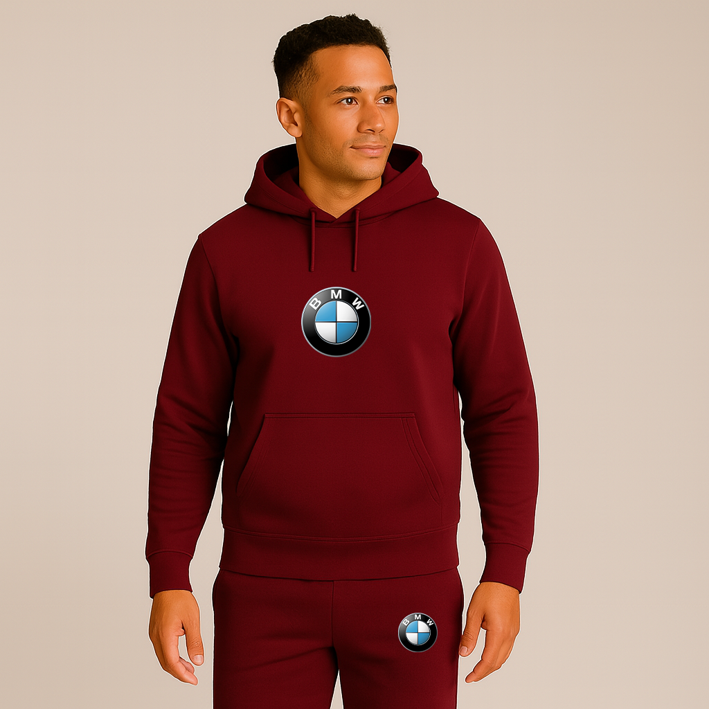 Men’s BMW Car Hoodie Joggers Set