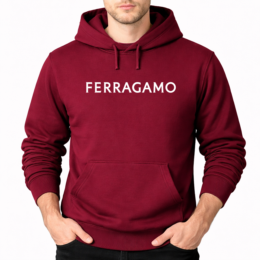 Men's Ferragamo Pullover Hoodie