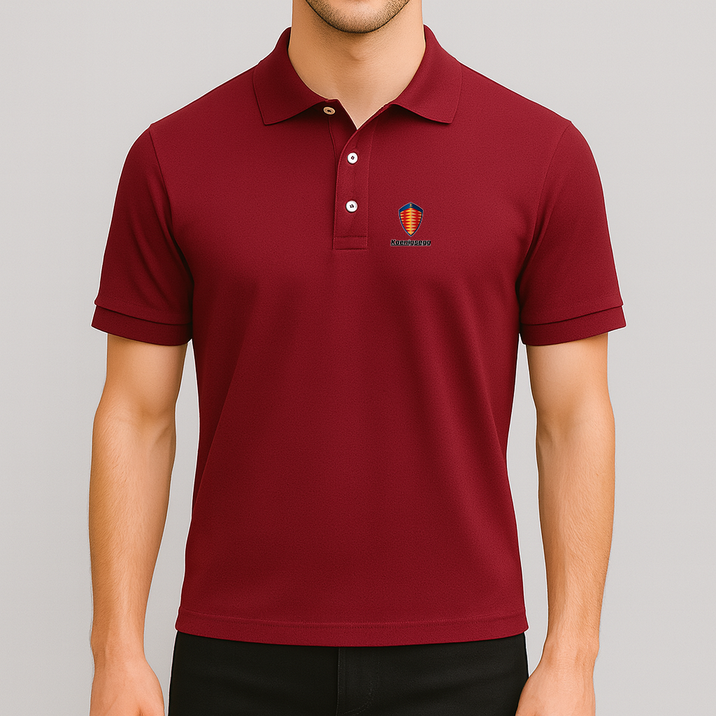 Men’s Koenigsegg Car Dry Blend Polo