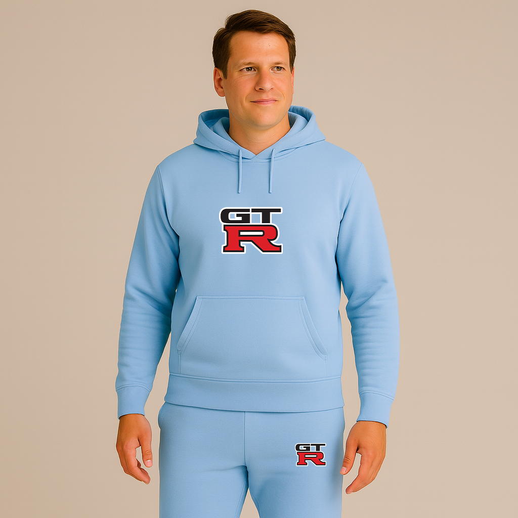 Men’s GTR  Car Hoodie Joggers Set