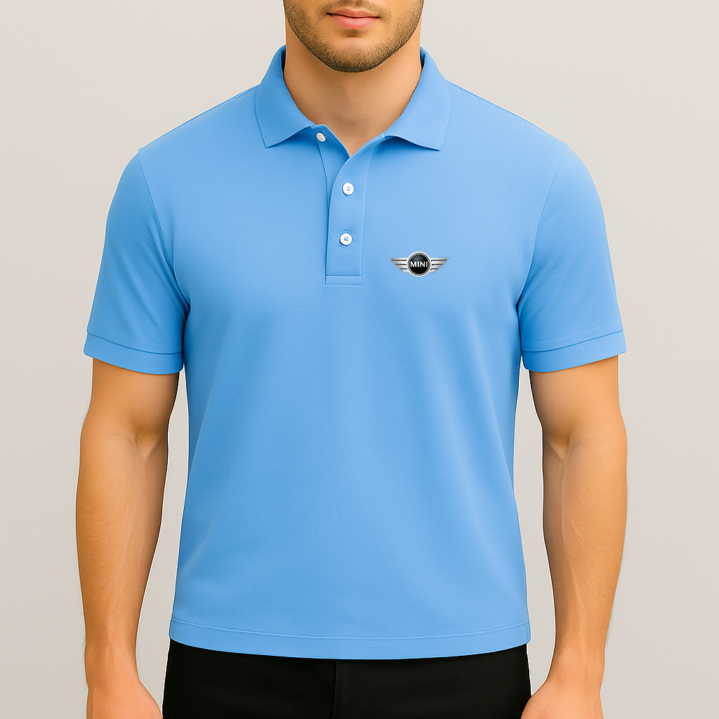 Men’s Mini Cooper Car Dry Blend Polo