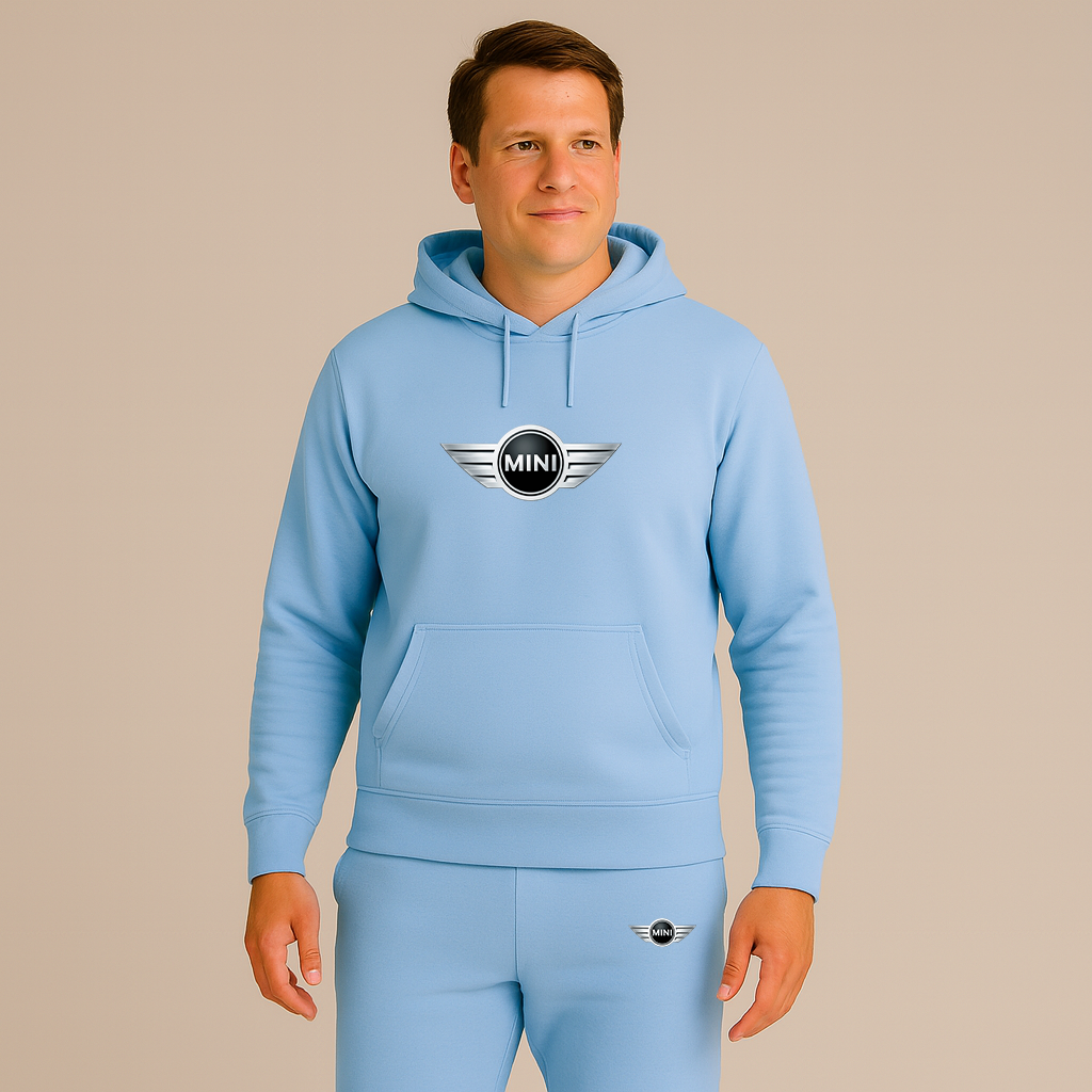 Men’s Mini Cooper Car Hoodie Joggers Set