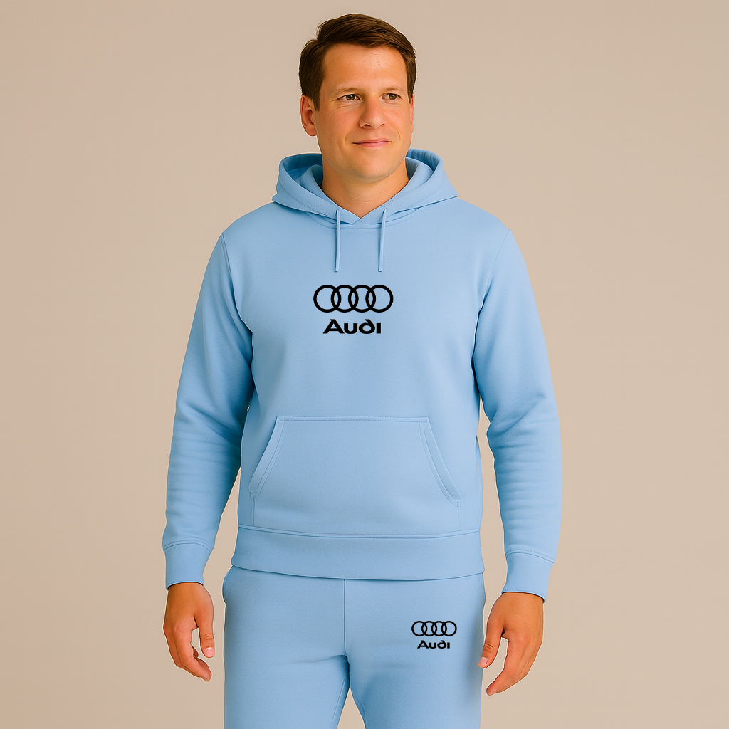 Men's Audi Motorsports Car Hoodie Joggers Set
