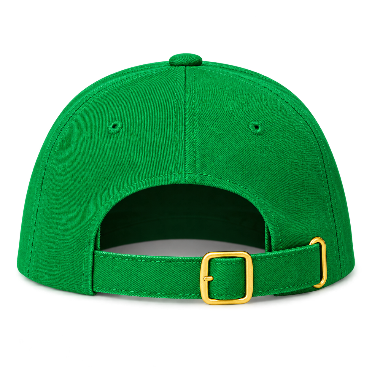 Celine Dad Baseball Cap Hat - Kelly Green - back