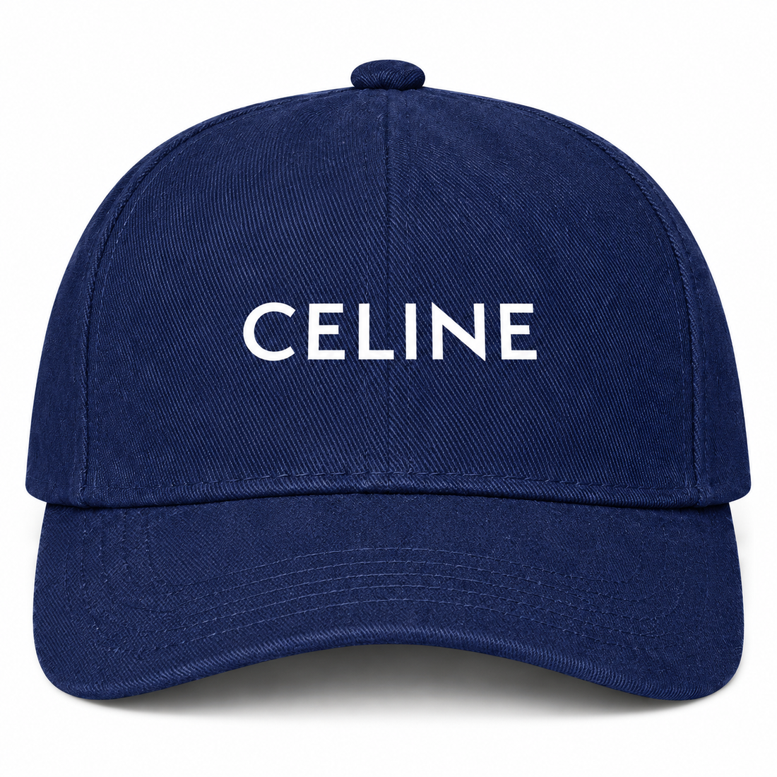 Celine Dad Baseball Cap Hat - Navy - detail