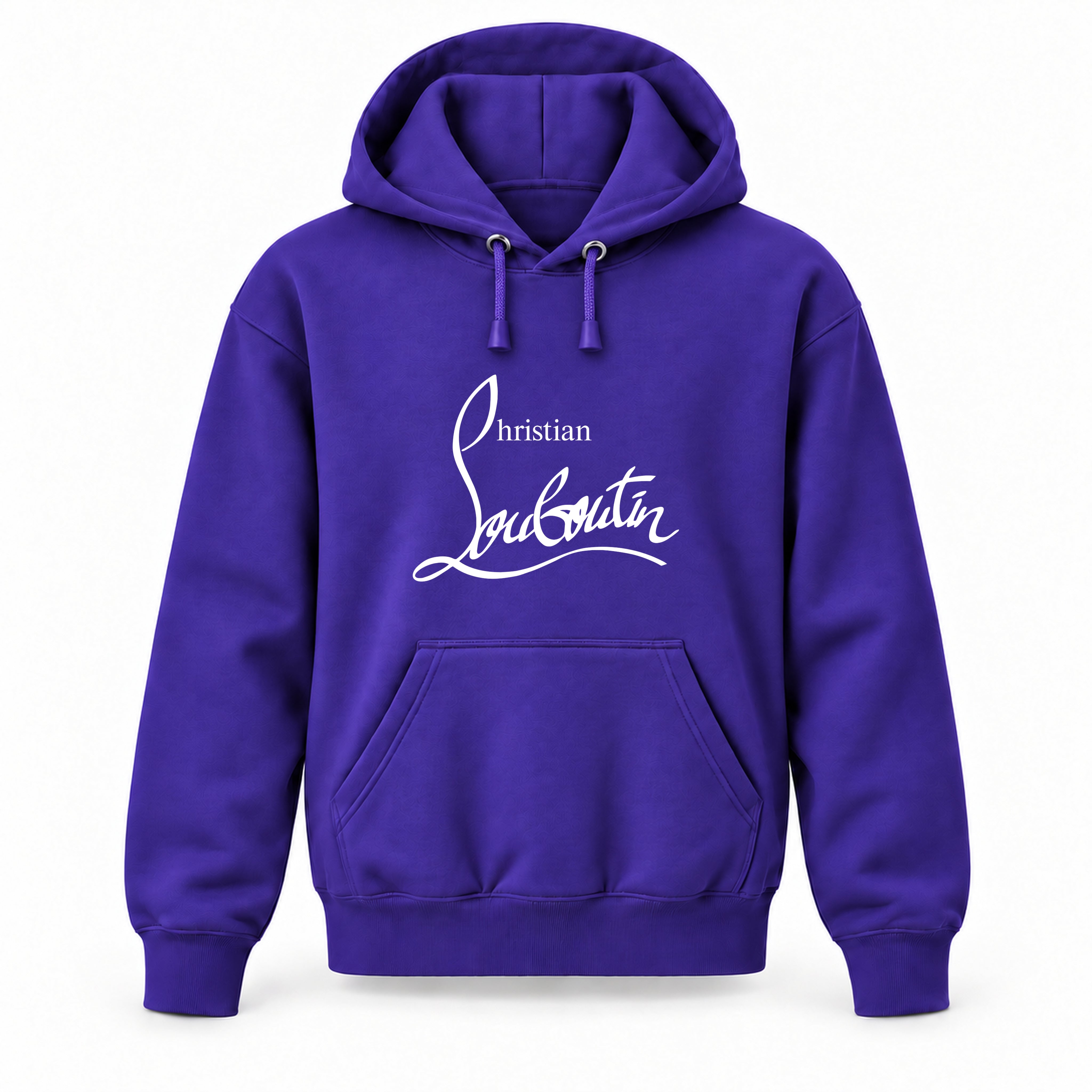 Christian Louboutin Youth Large Hoodie – Ages 10–12 | Color: Purple