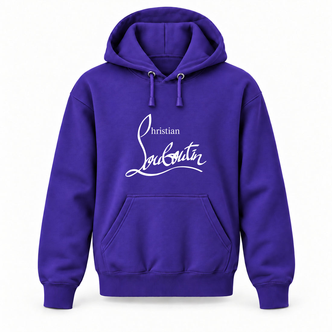 Christian Louboutin Youth Large Hoodie – Ages 10–12 | Color: Purple